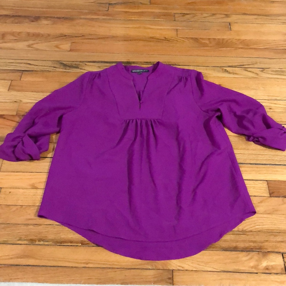 Purple blouse
